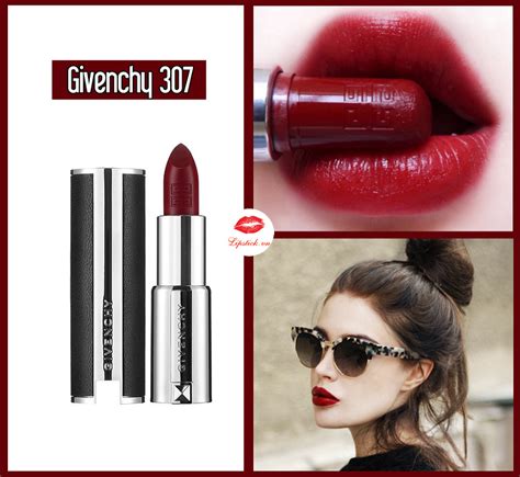 son givenchy 307 swatch|Givenchy le rouge safran.